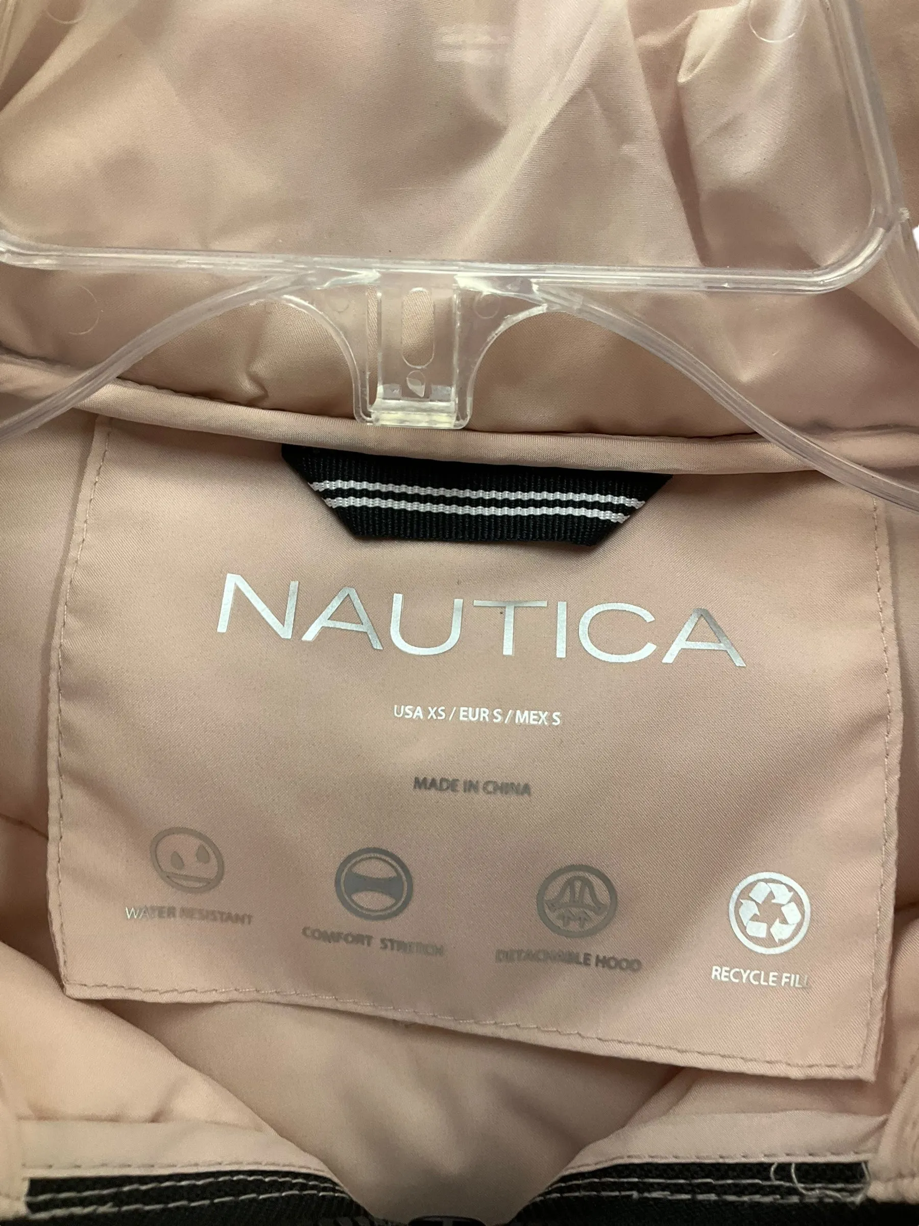 Coat Puffer & Quilted By Nautica In Pink, Size: Xs