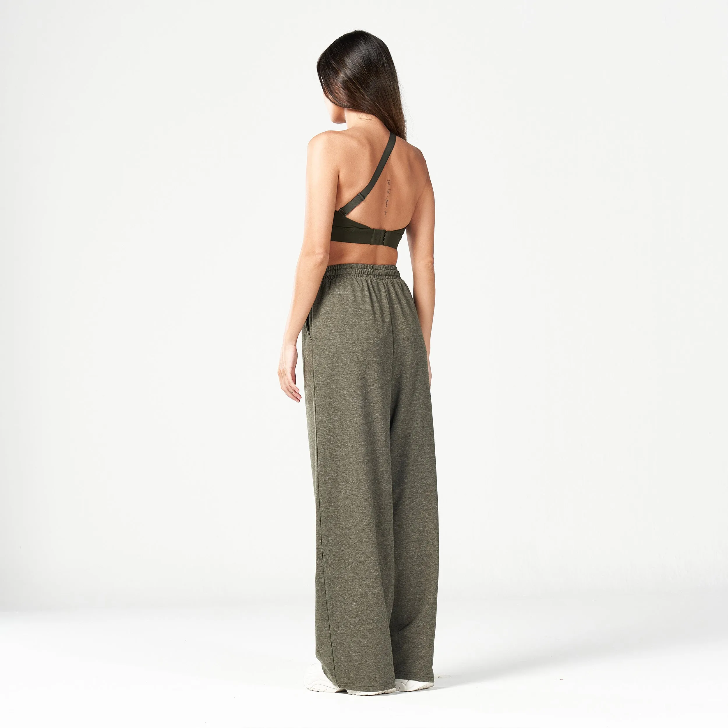 Code Asymmetric Bra - Khaki