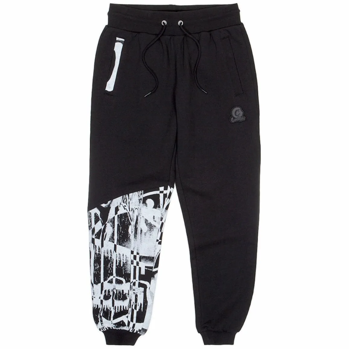 Cookies Undisputed Fleece Zipper Pocket Sweatpants (Black) 1561B6106