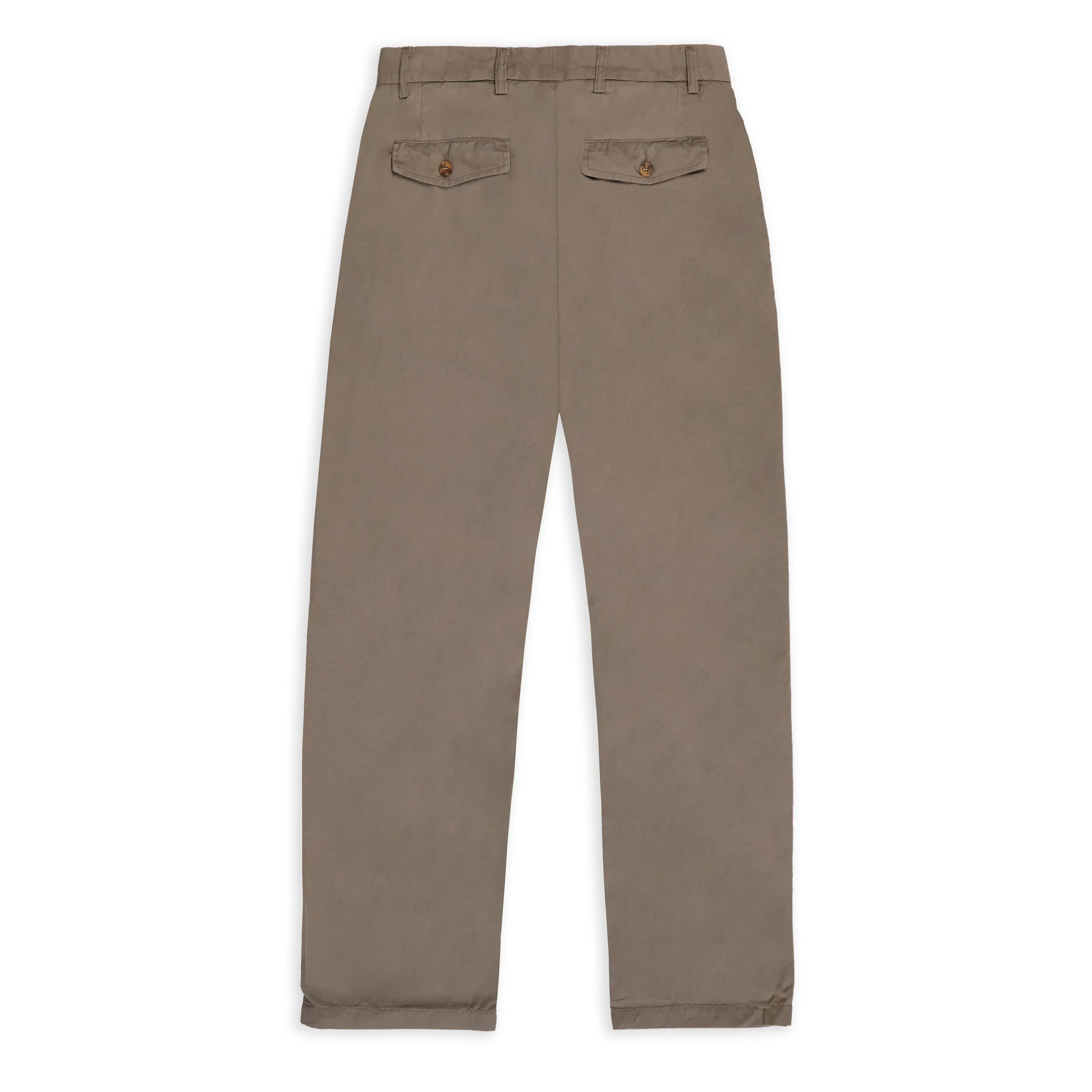 Cotton/Linen Trouser - Khaki