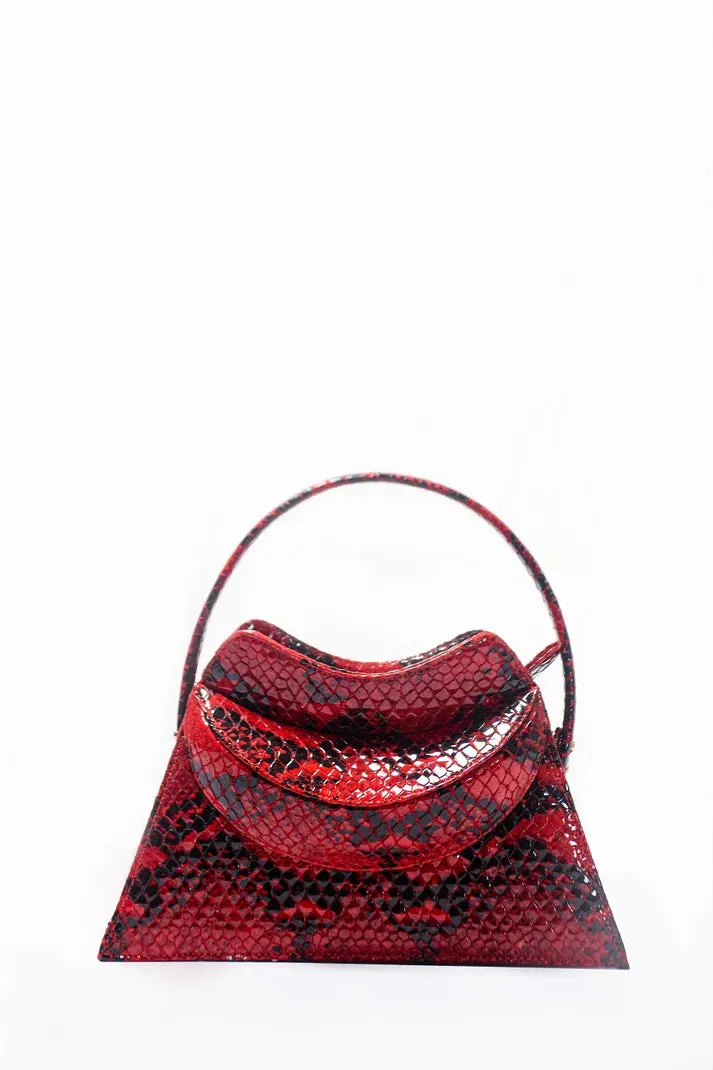 Dada Pedon Giza Crimson Cobra with Zipper closure