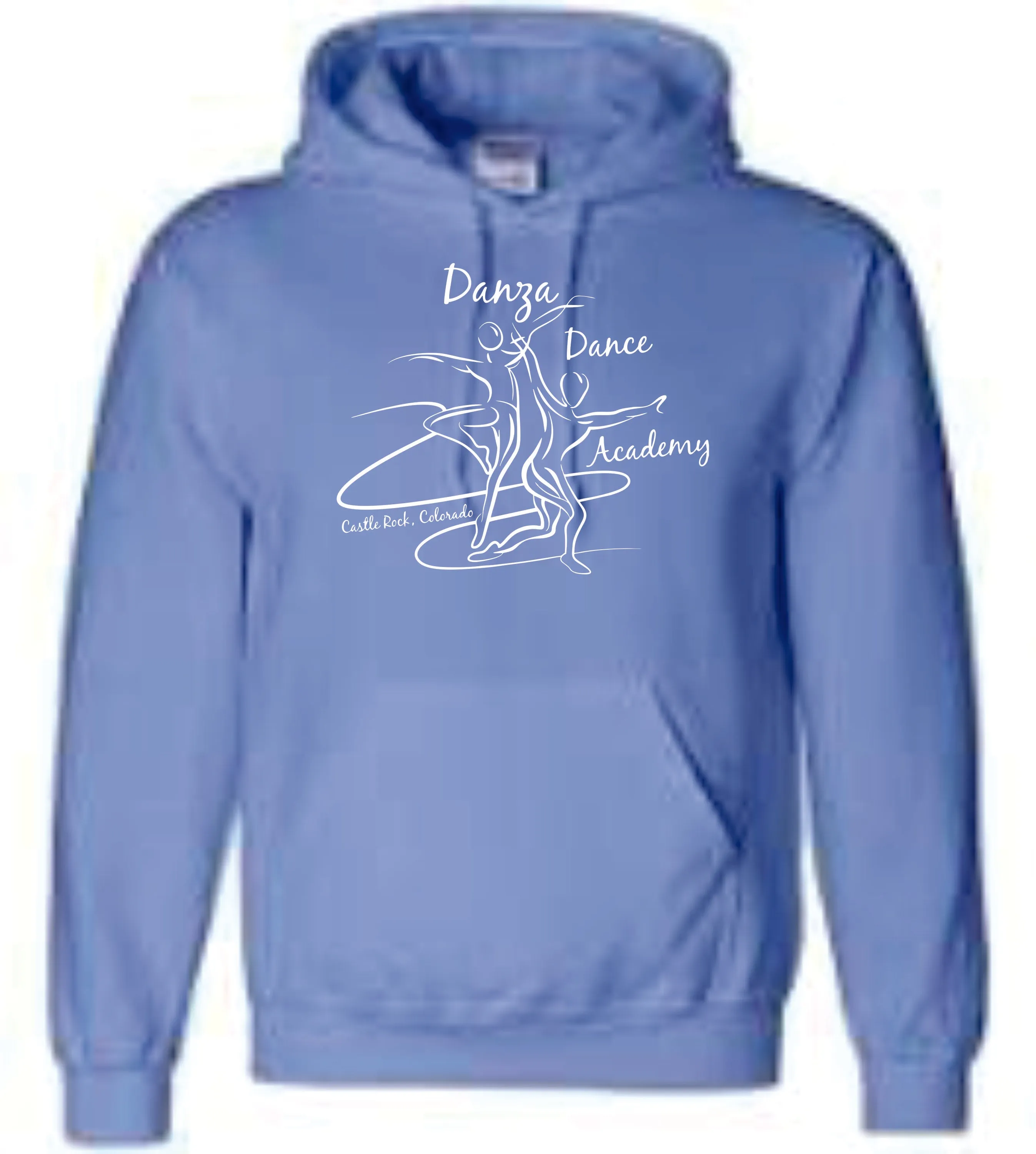 Danza Hooded Sweatshirt- Matte and Glitter