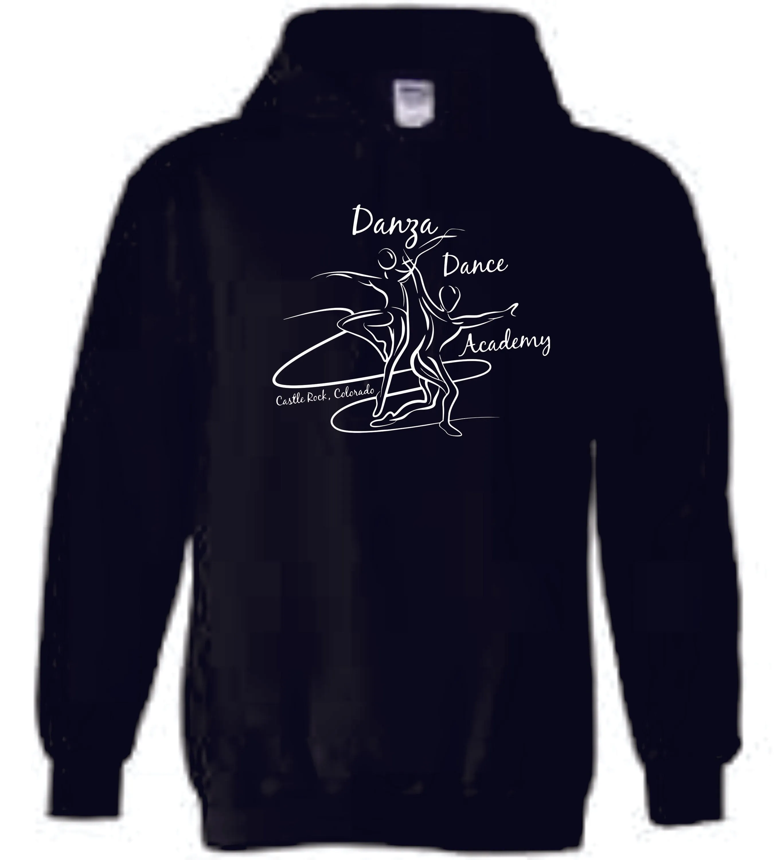 Danza Hooded Sweatshirt- Matte and Glitter