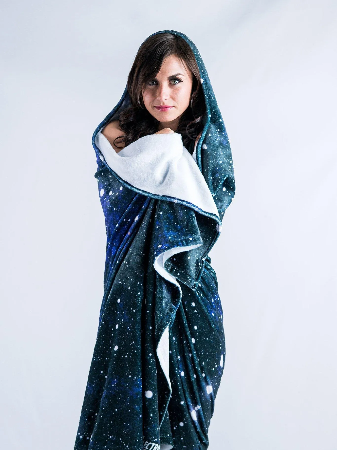 Deep Space Hooded Blanket