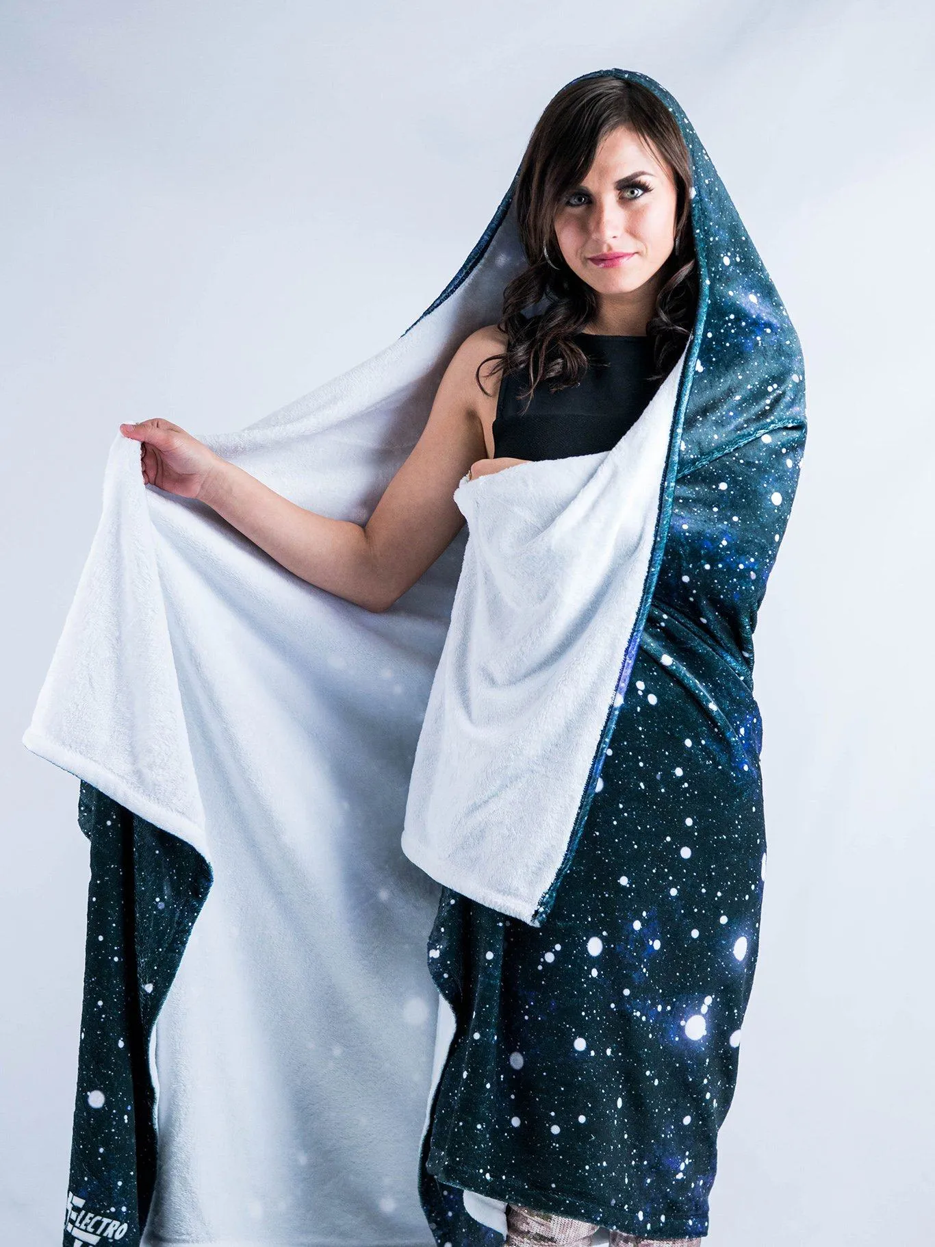 Deep Space Hooded Blanket