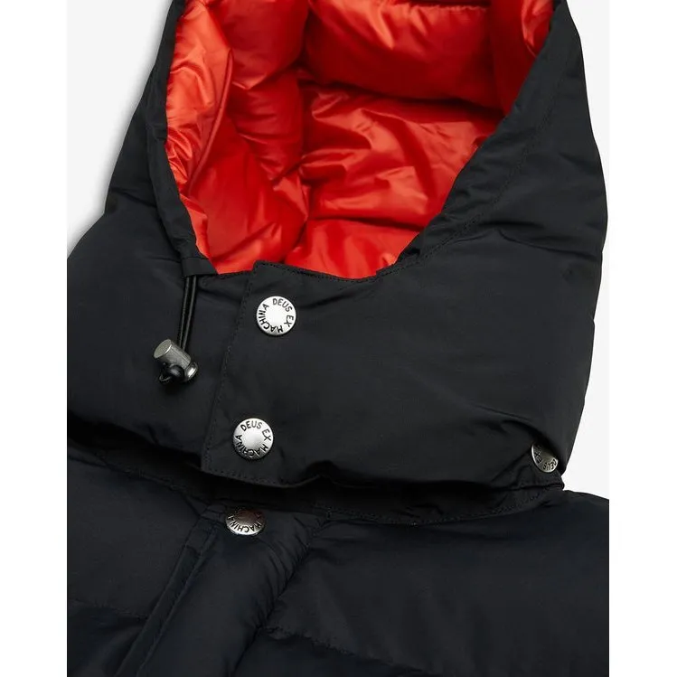 Deus Summit Puffer Jacket - Black