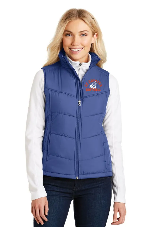 EC Coyotes Puffer Vest