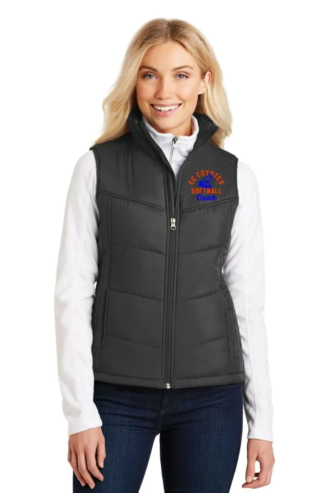 EC Coyotes Puffer Vest