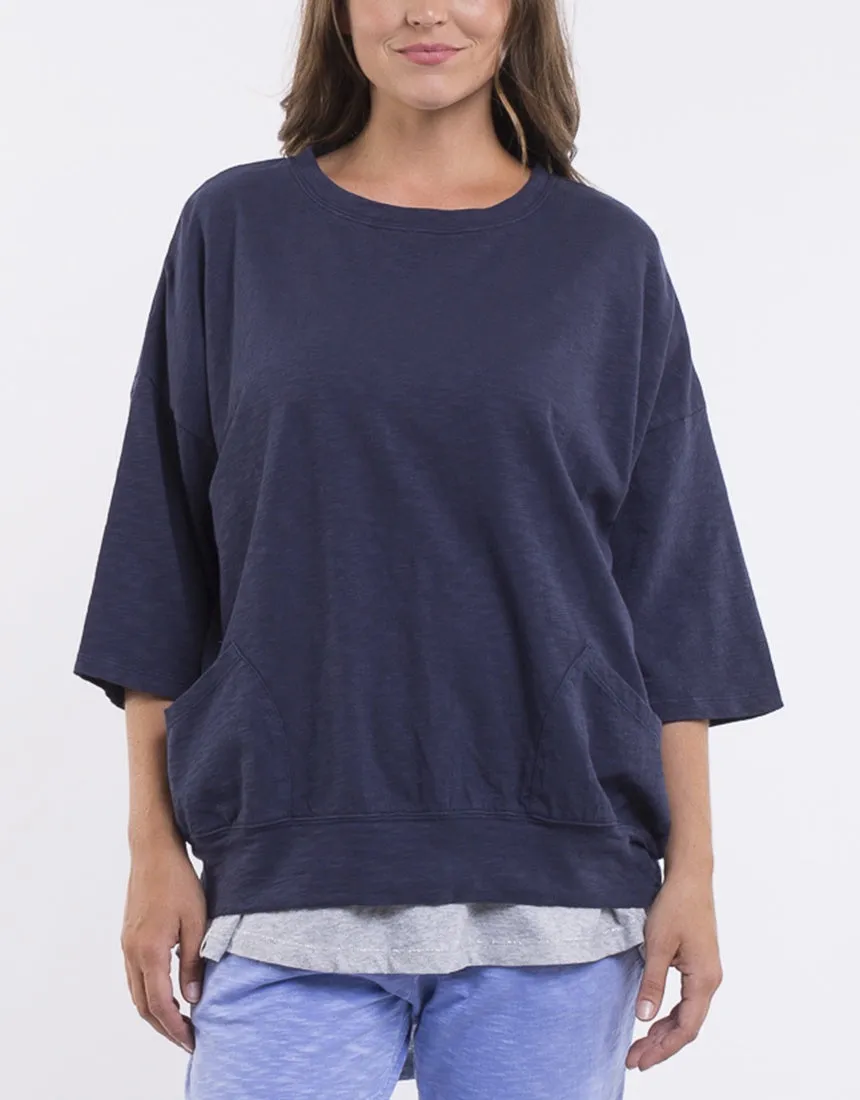 Elm Fundamental Mazie Sweat - Navy