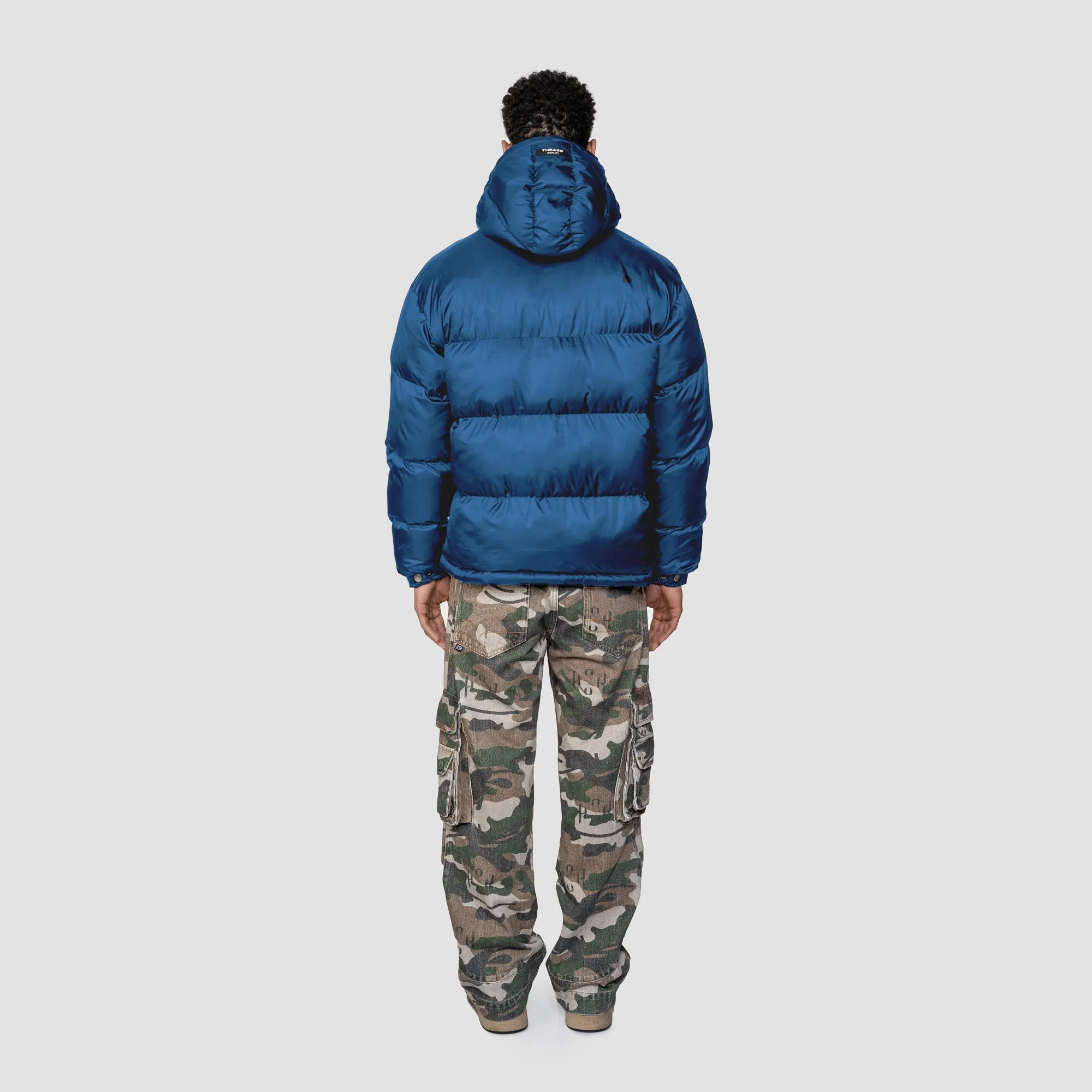 ESSENCE LOGO PUFFER FROSTED - OCEAN