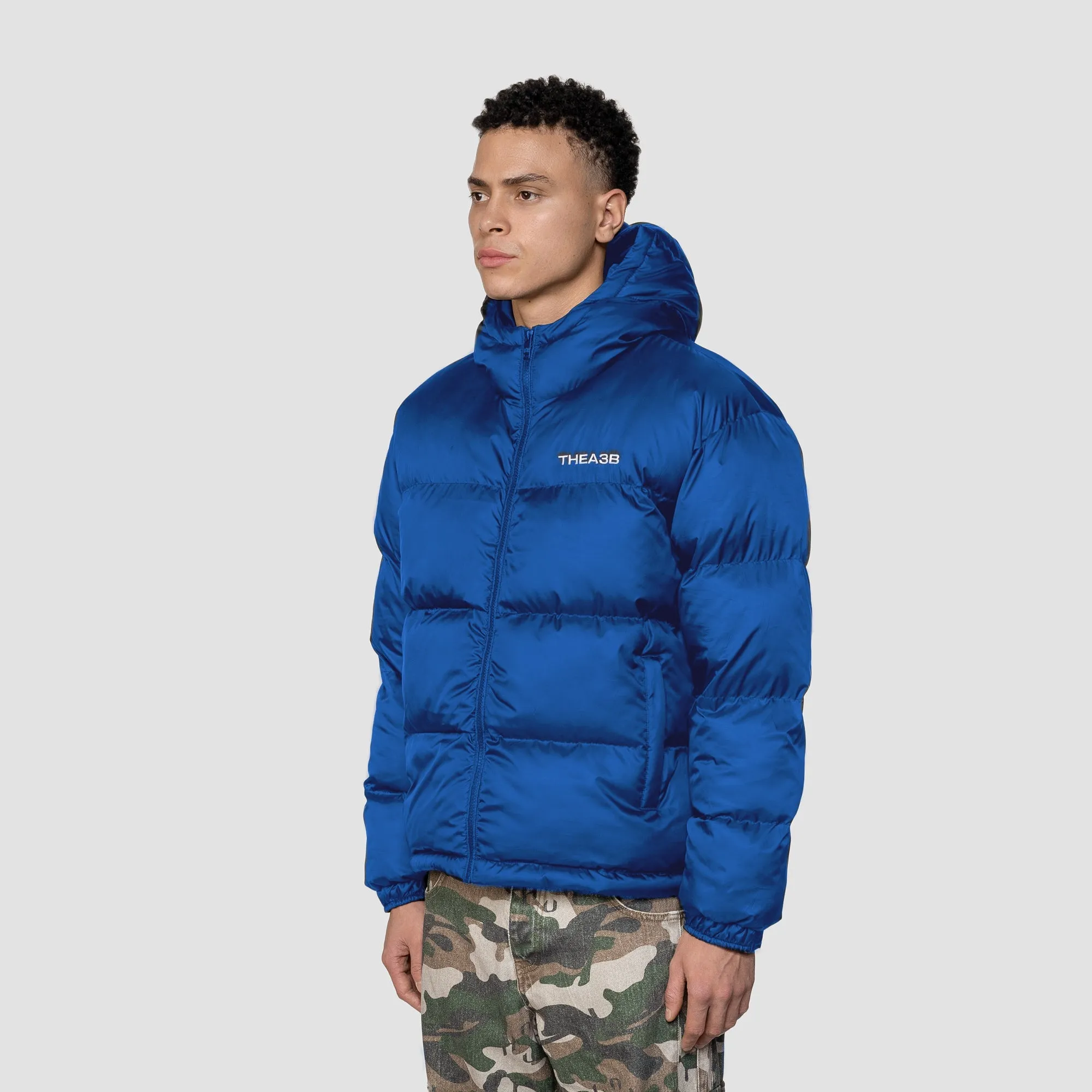 ESSENCE LOGO PUFFER FROSTED - OCEAN