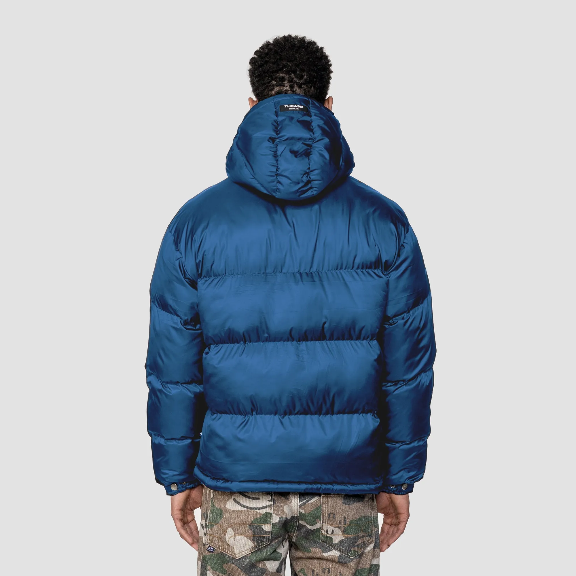 ESSENCE LOGO PUFFER FROSTED - OCEAN