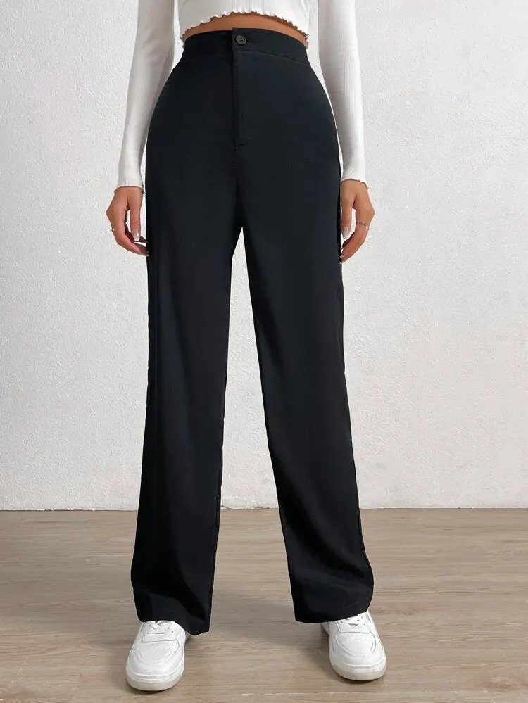 Everyday Straight leg High Waist Pants