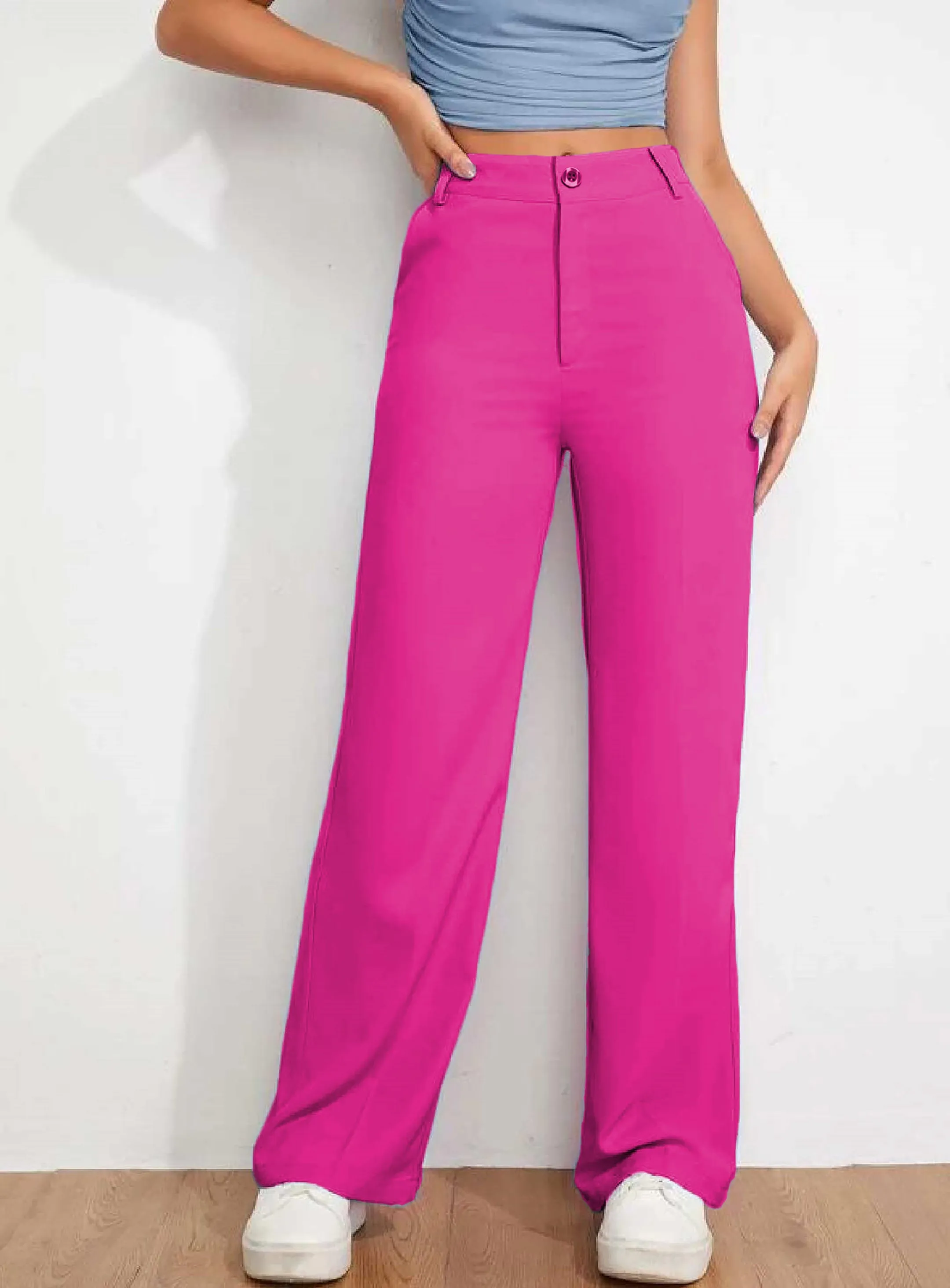 Everyday Straight leg High Waist Pants