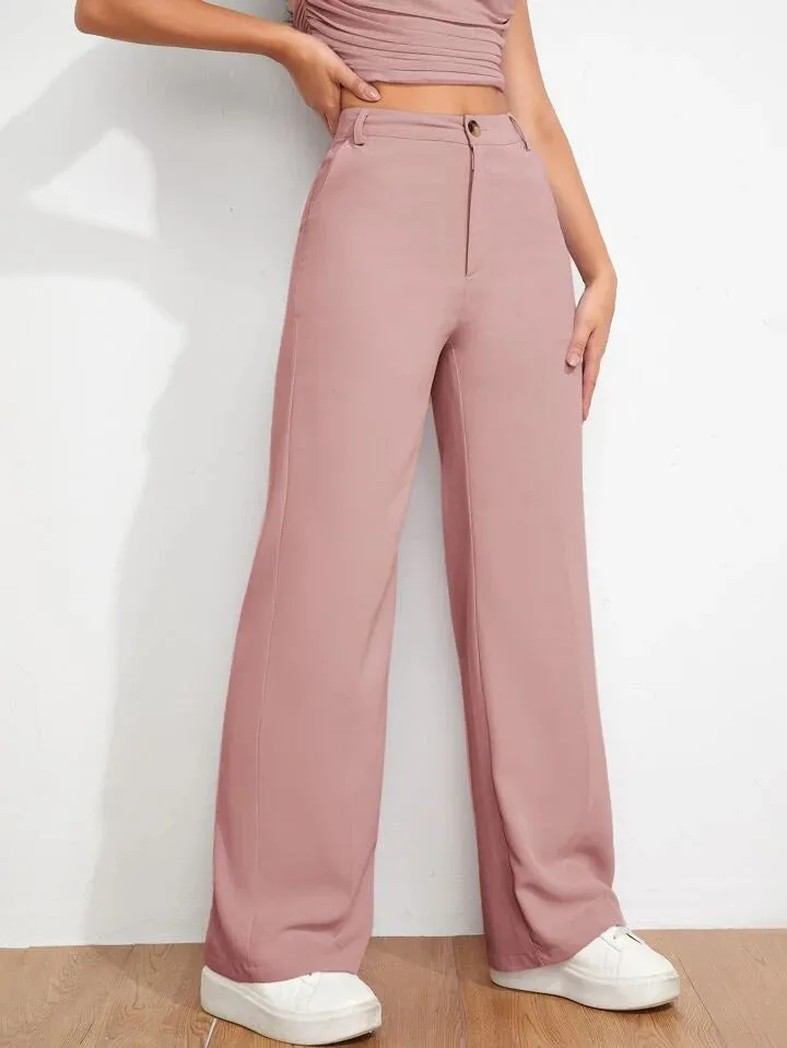 Everyday Straight leg High Waist Pants