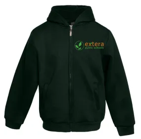 Extera Zipper Hooded Sweater