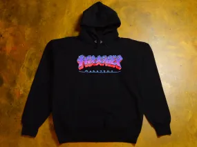 Godzilla Burst Hooded Fleece - Black