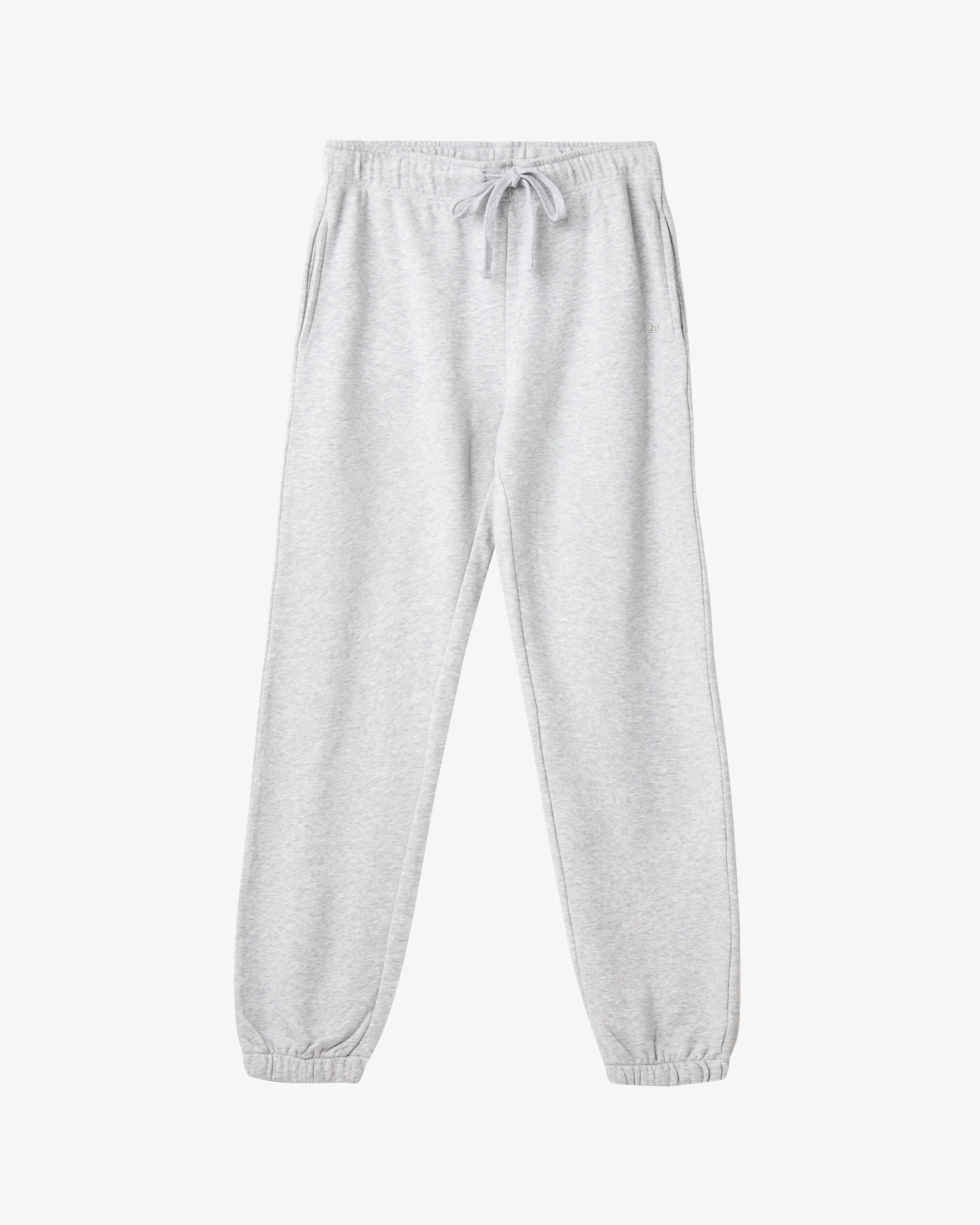 Happy Organic Sweat Pants - Lt. Grey Mel