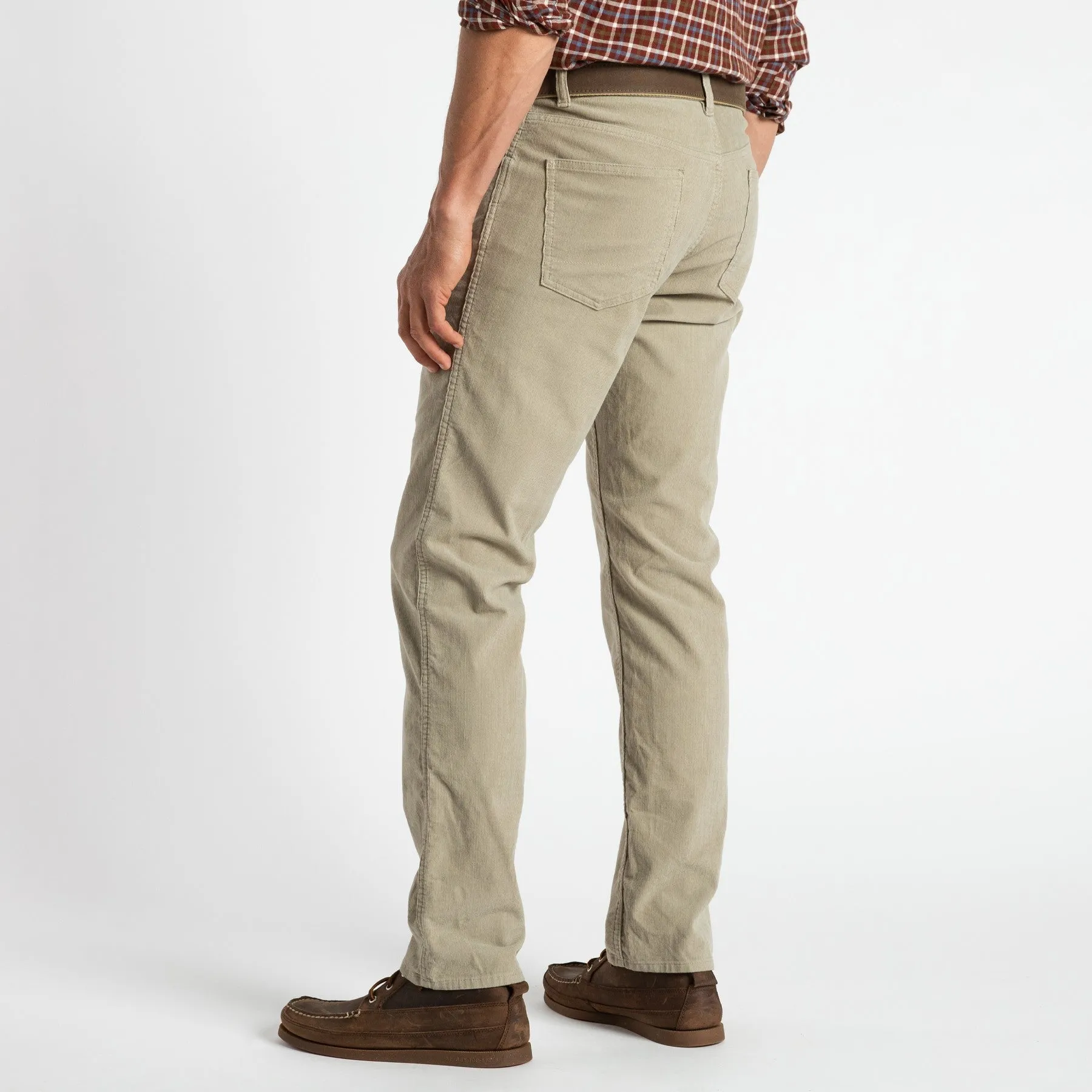 Holston Corduroy Five-Pocket - Khaki