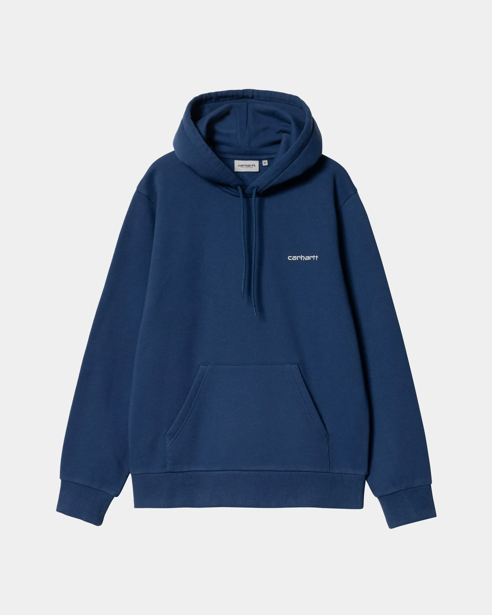 Hooded Script Embroidery Sweatshirt | Elder