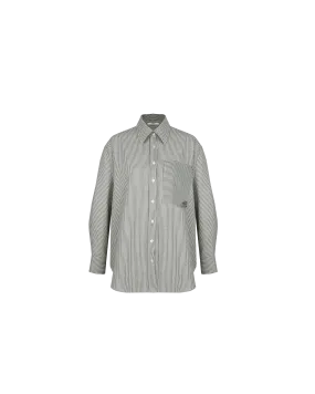 IDA SHIRT KHAKI STRIPE