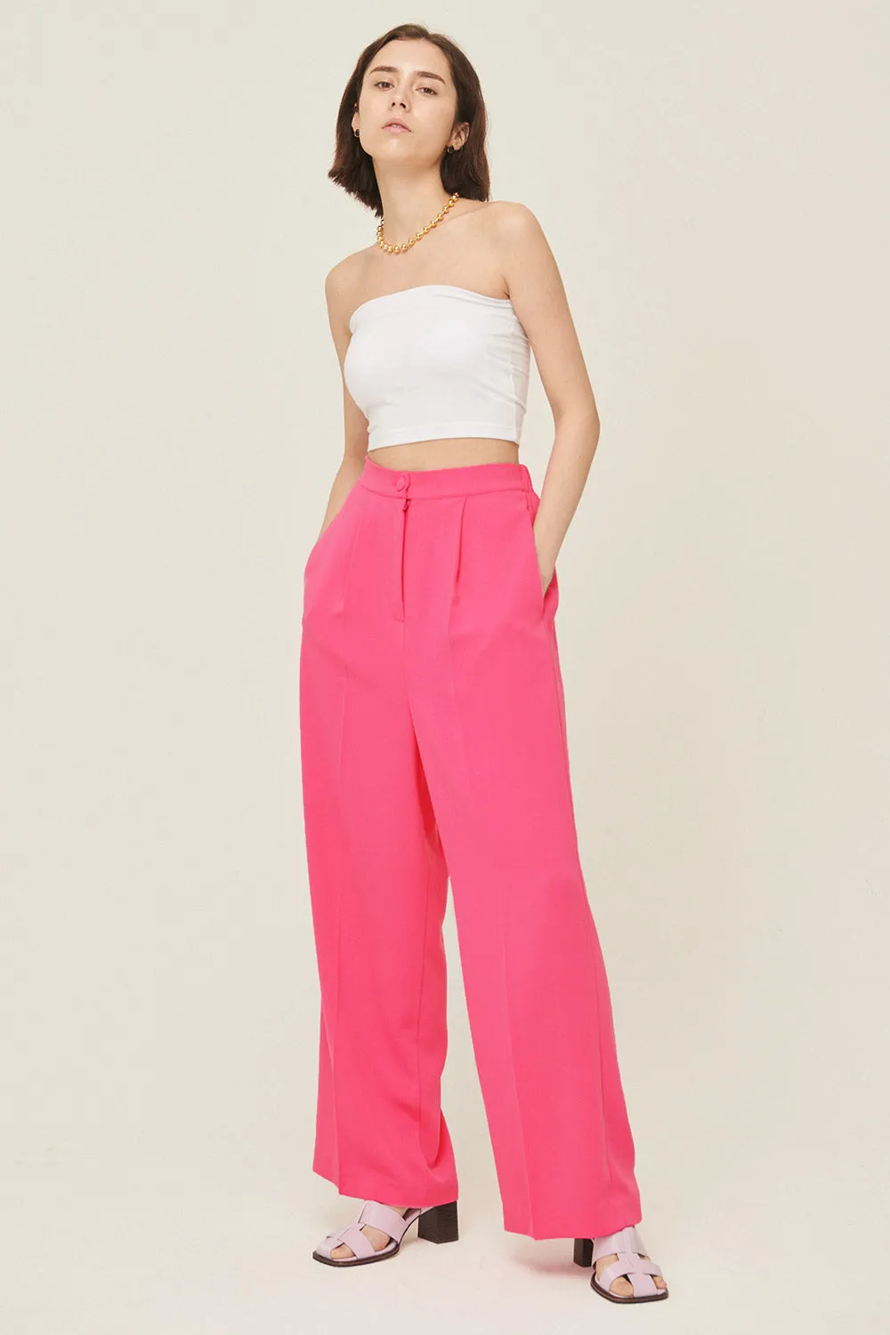 Jania High Wide Leg Pants