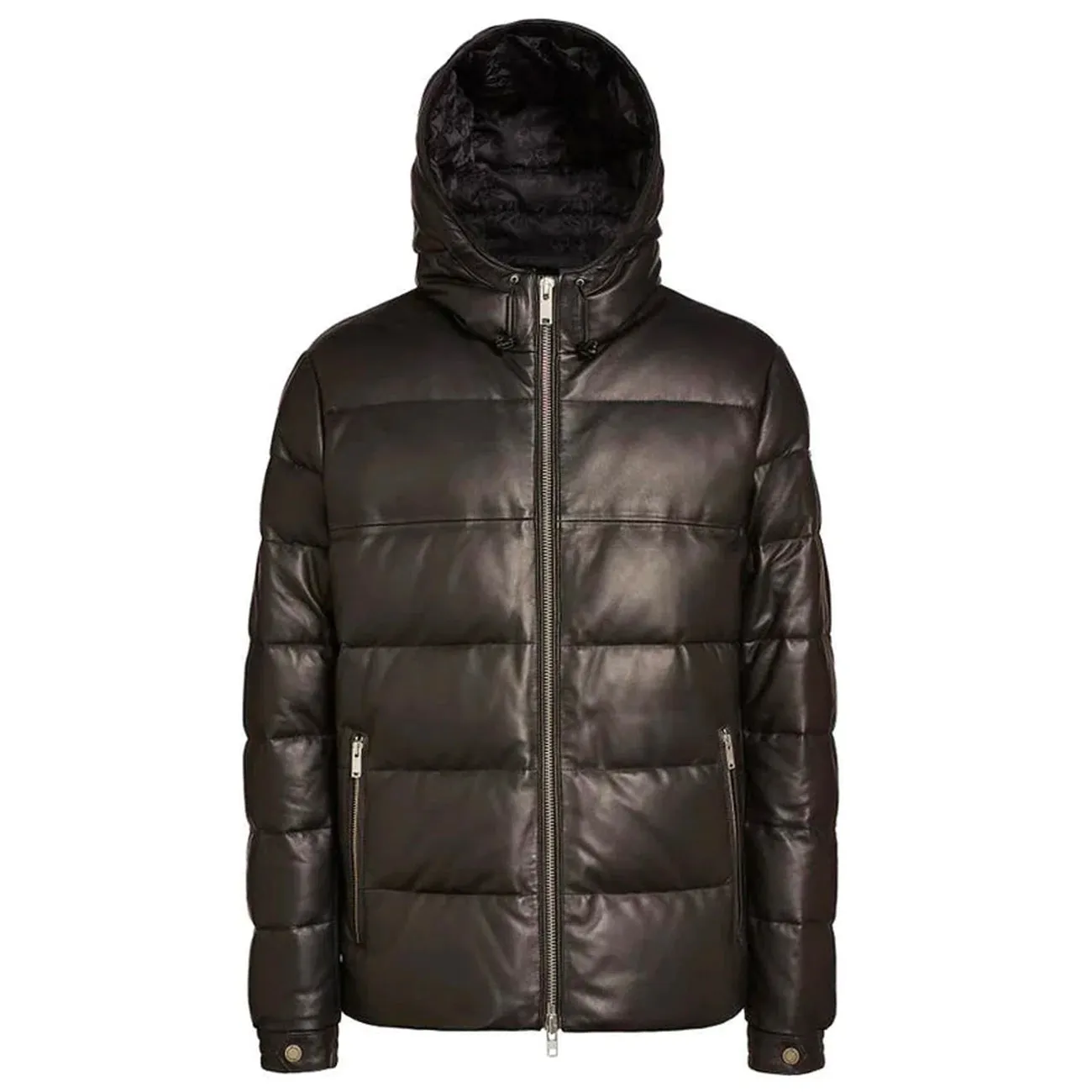 Keg River Leather Puffer