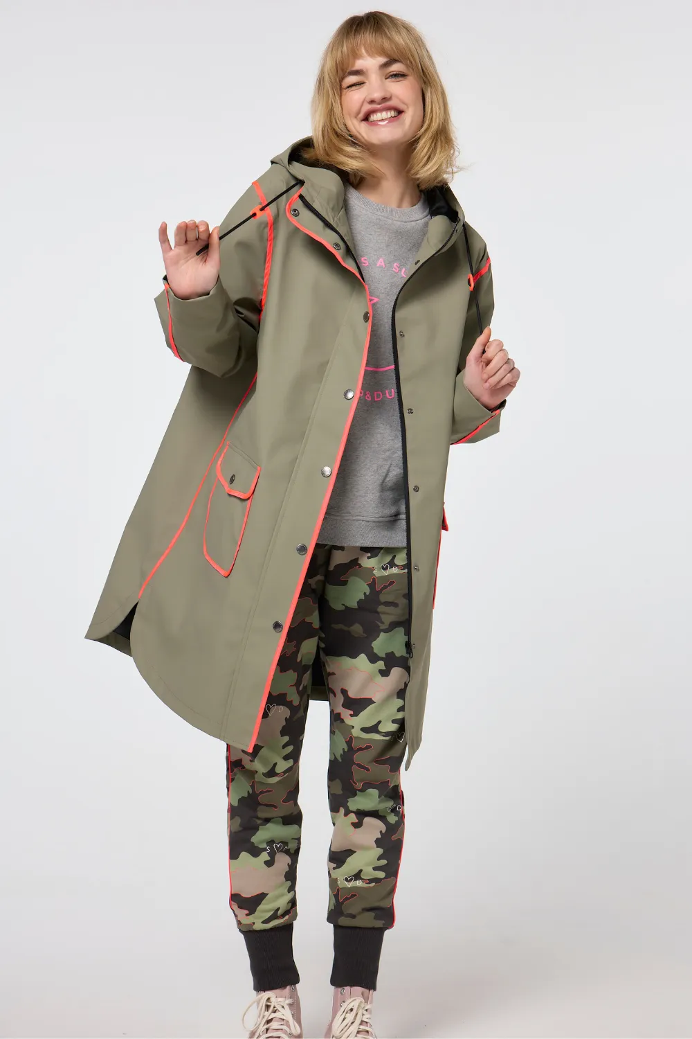 Khaki Raincoat