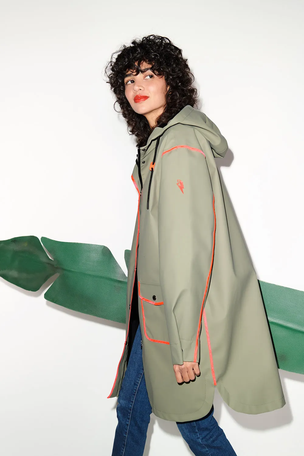 Khaki Raincoat