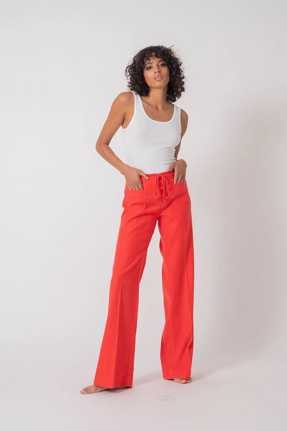 Lana Wide Leg Lounge Pant