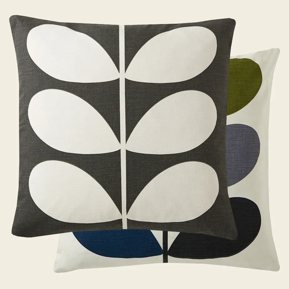 Linear Stem Khaki Cushion