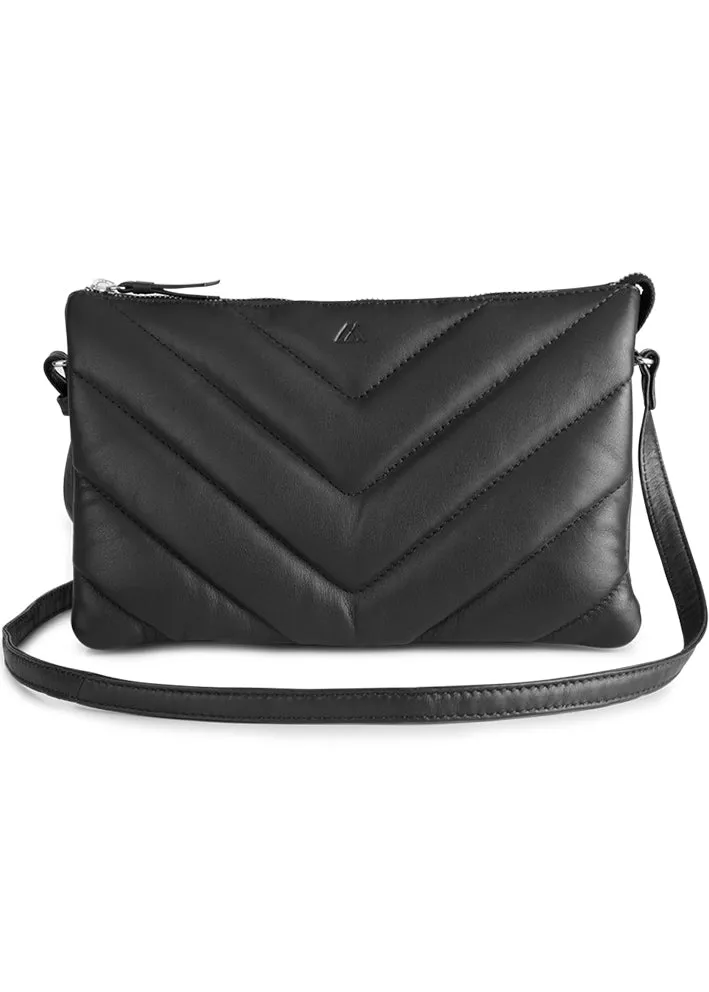 Markberg Payton Crossbody Taske - Arrow Puffer - Black