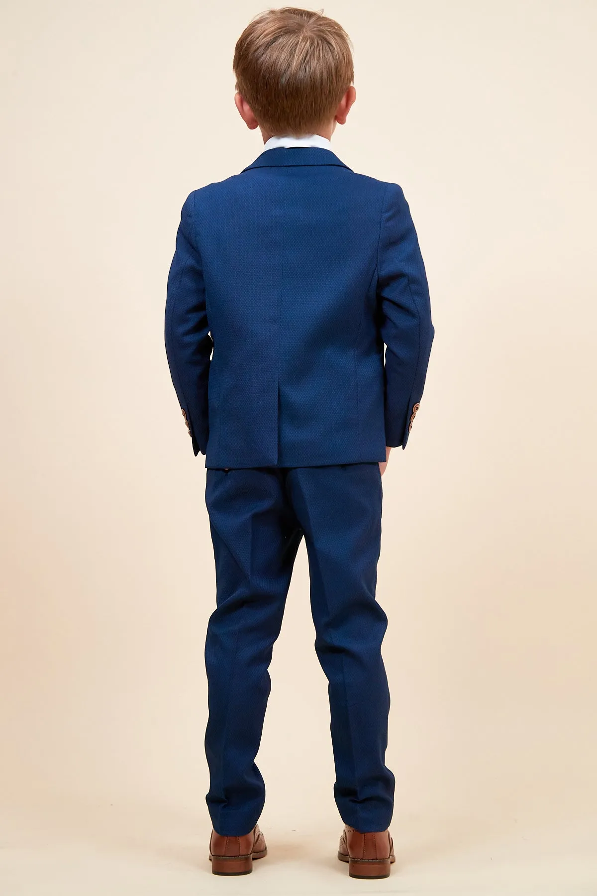 MAX - Childrens Royal Blue Three Piece Suit