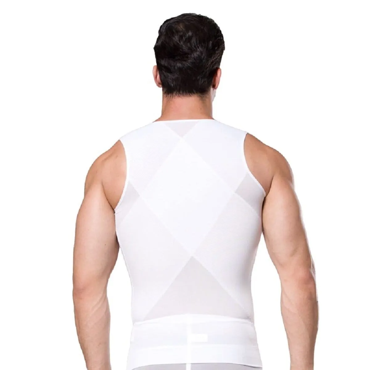 Men's Compression Zipper Tank Top