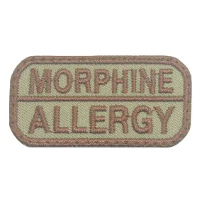 MORPHINE ALLERGY PATCH - KHAKI