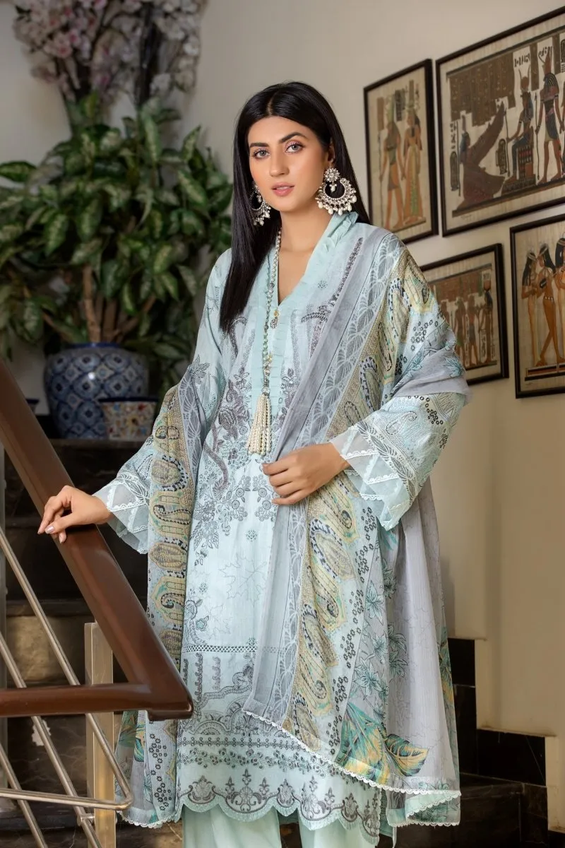 Munira Lawn 3 Piece Suit MUN493