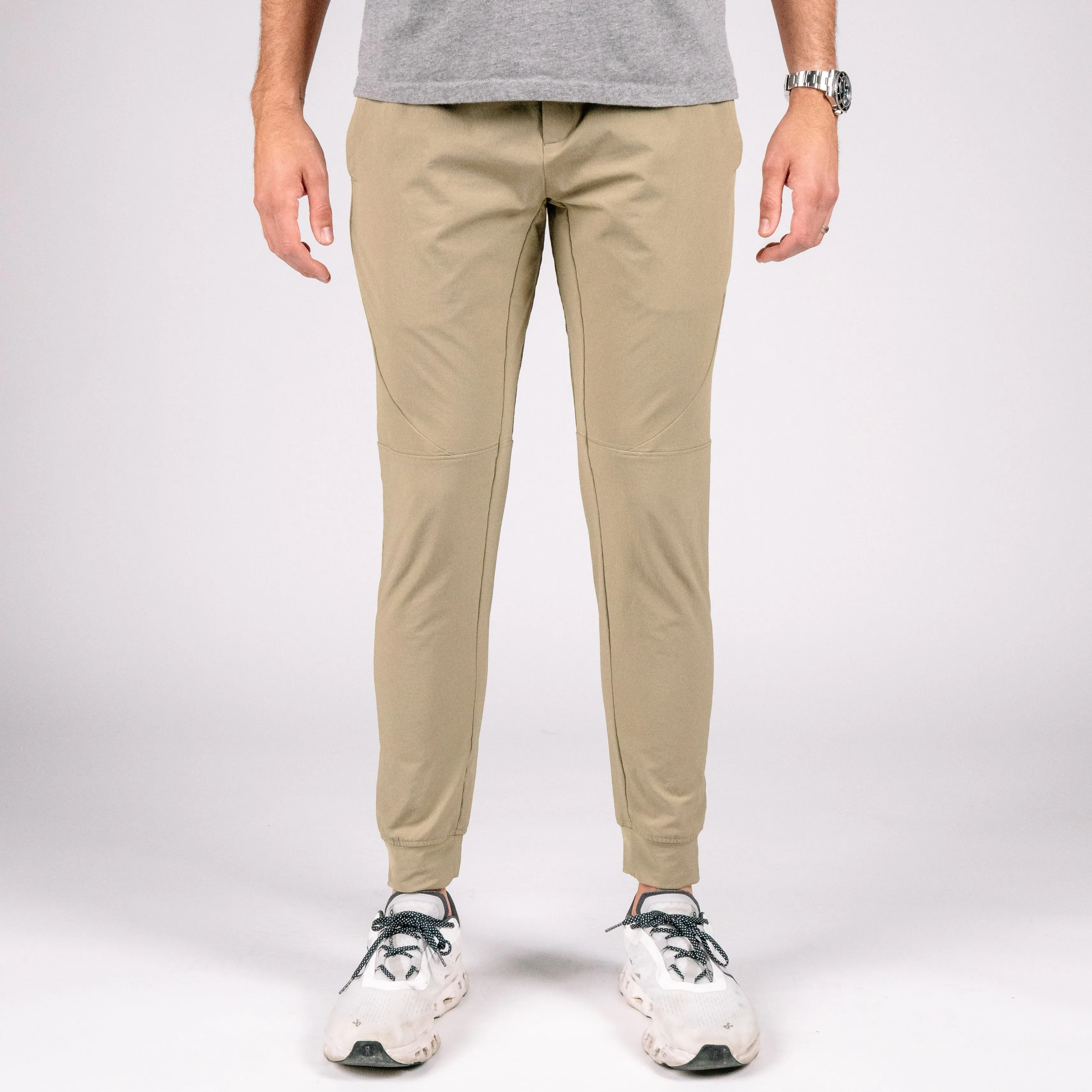 NEW! Carrier Traveler Joggers - Khaki