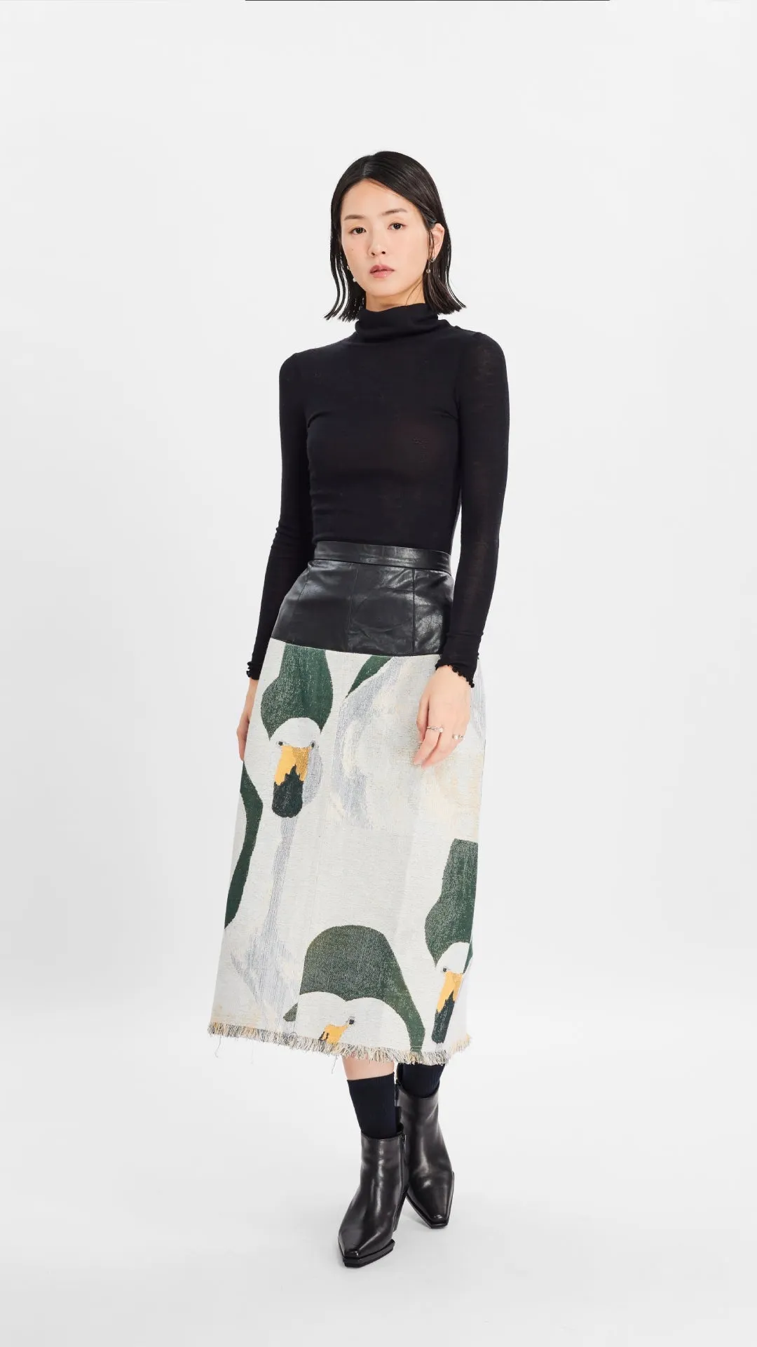 Patched Carpet Skirt