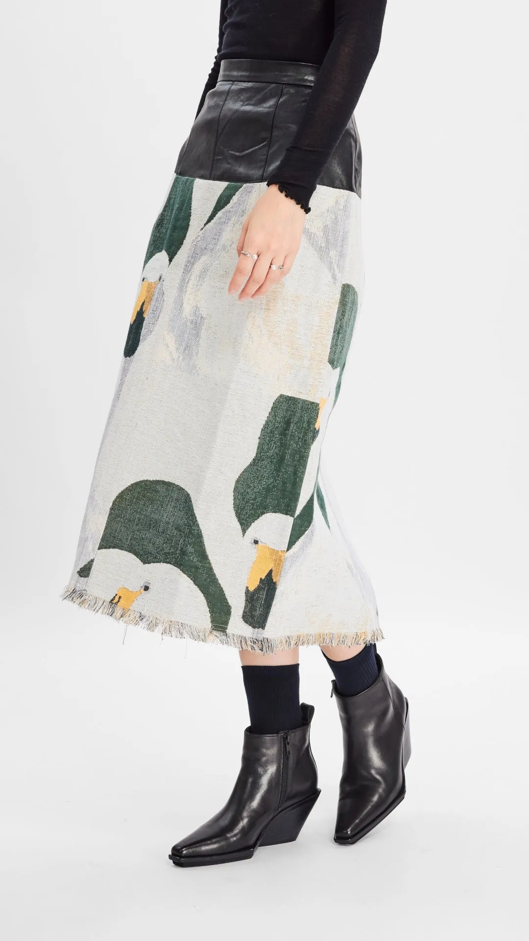 Patched Carpet Skirt