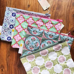 Peranakan Tile Zipper Pouch