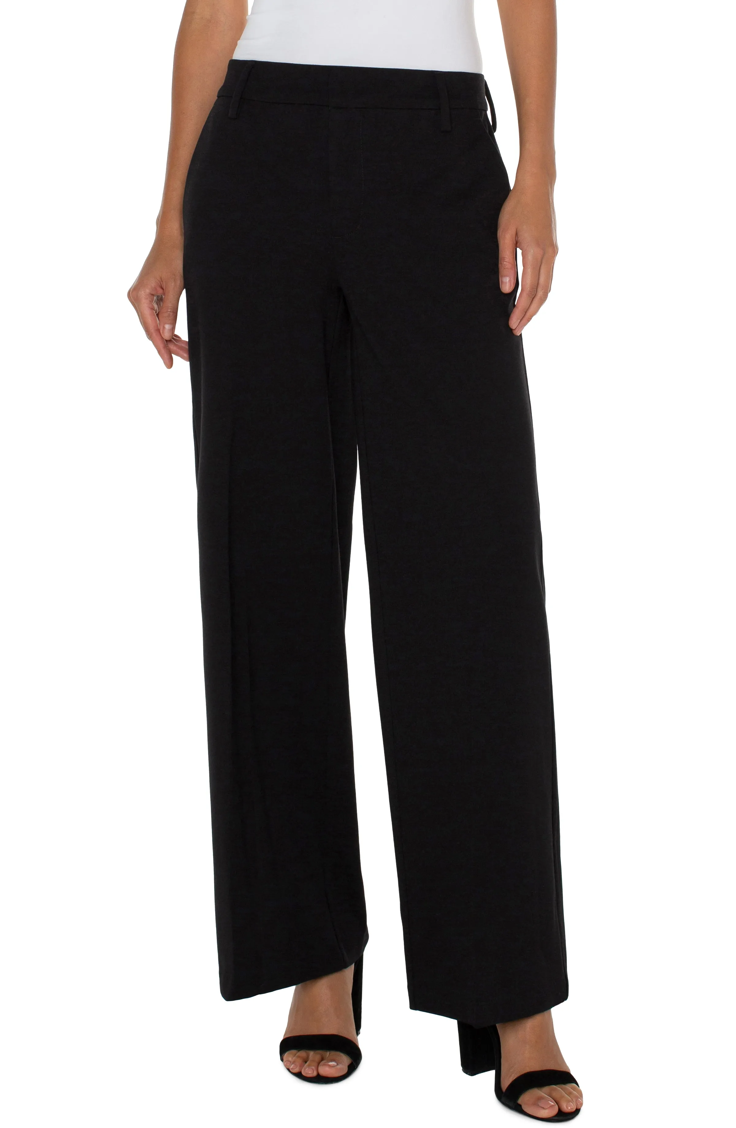 PETITE KELSEY WIDE LEG TROUSER