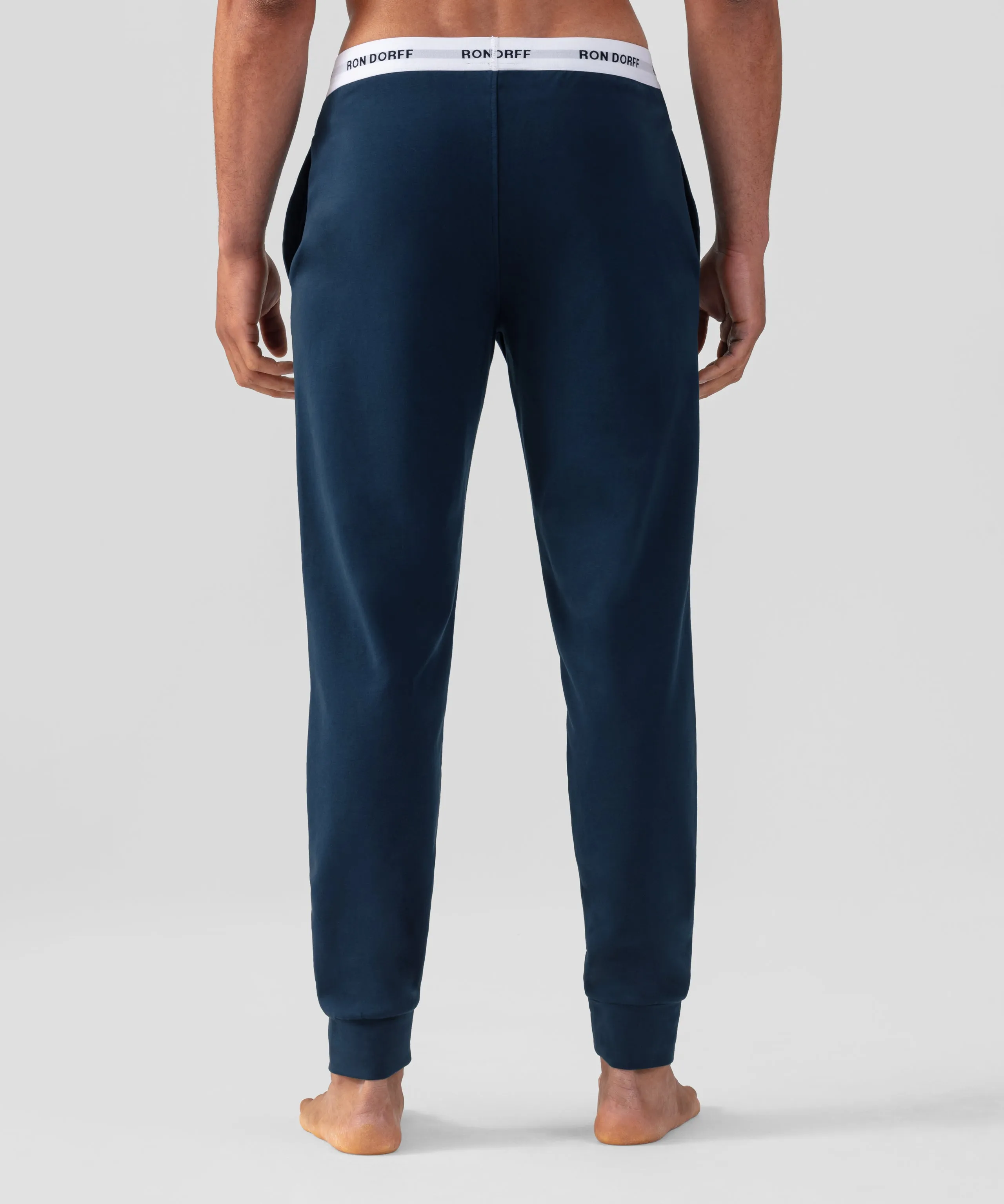 RON DORFF Lounge Pants: Navy