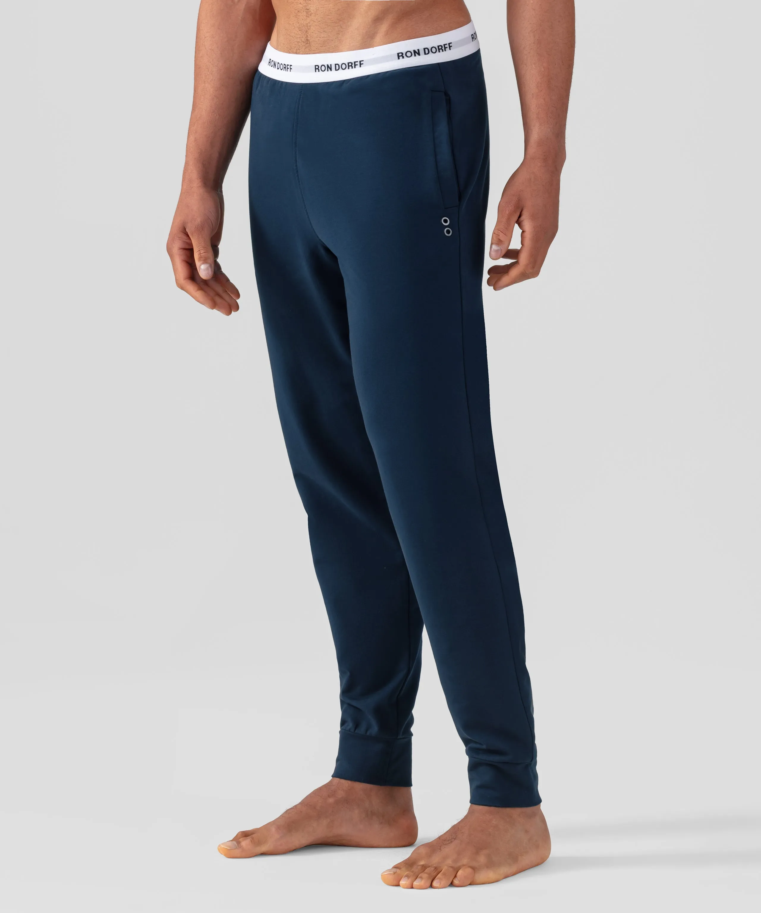 RON DORFF Lounge Pants: Navy