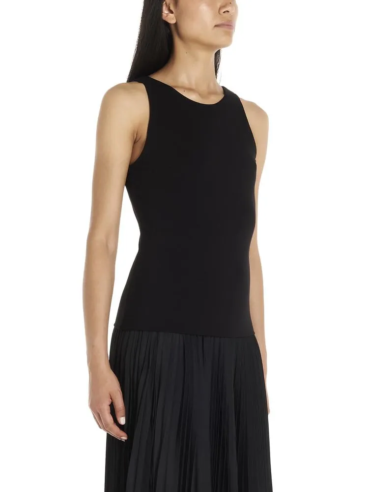 'S Max Mara Pleated Skirt Top and Tee Set