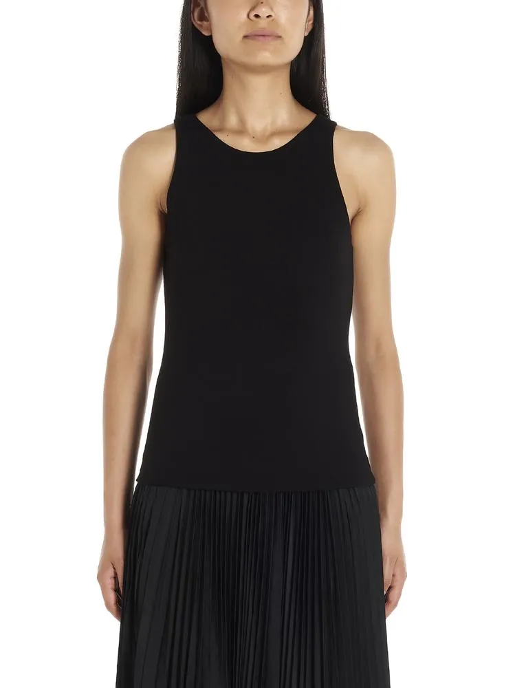 'S Max Mara Pleated Skirt Top and Tee Set