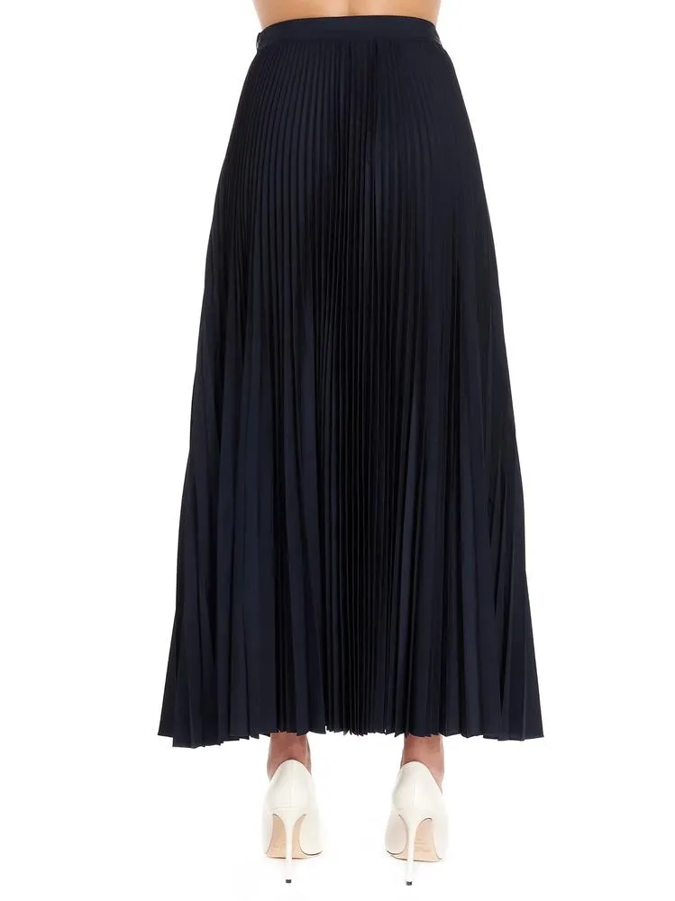 'S Max Mara Pleated Skirt Top and Tee Set