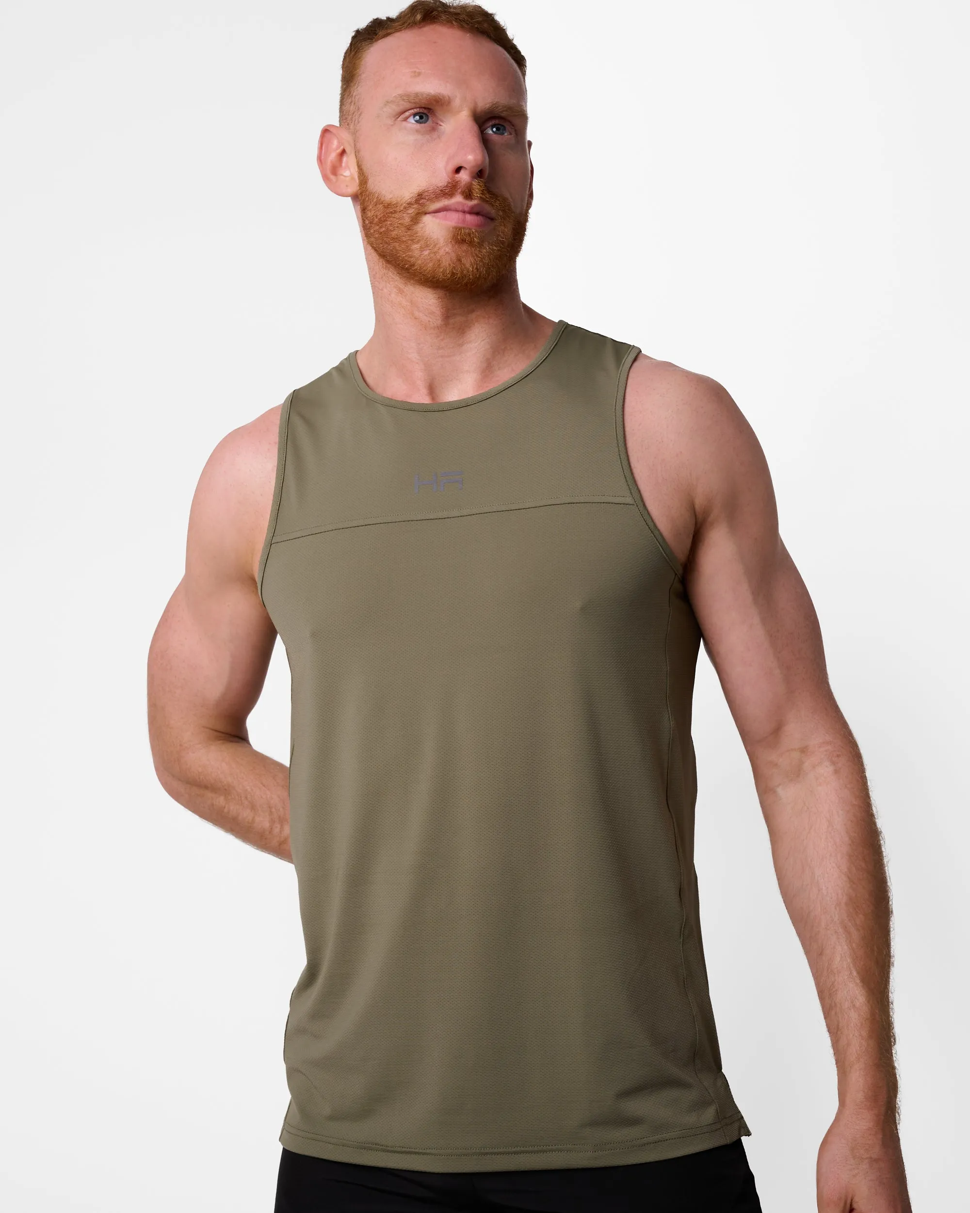 Sprint Tank Top - Khaki