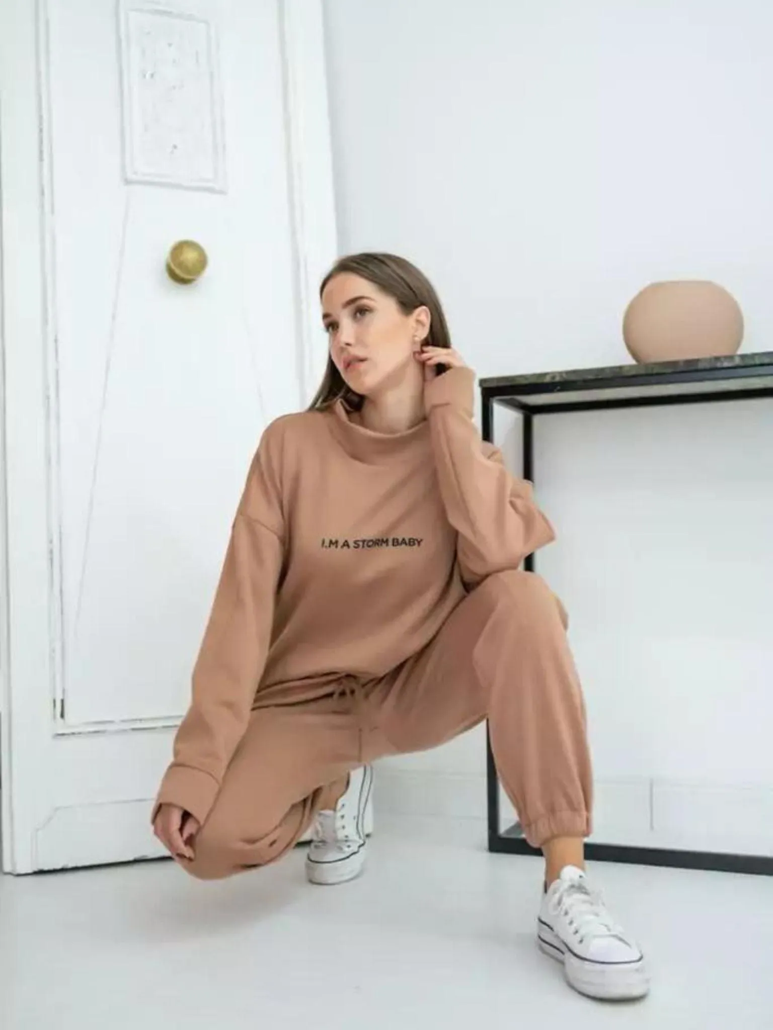 Storm Sweat Shirt And Jogger Pants Co Ord Set