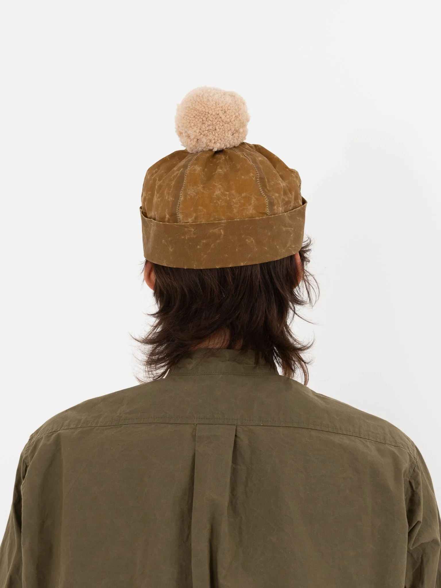 Studio Kettle Bobble Hat, Khaki