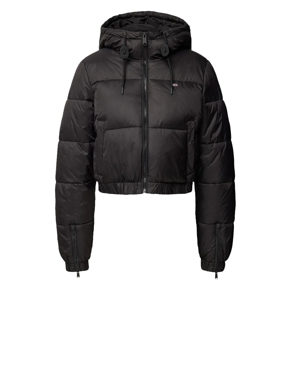 TJW CRP Hooded Puffer - Black